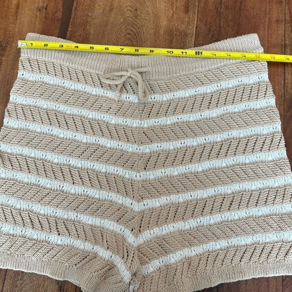 ☀️ New! AERIE Sweater Knit Striped Short - Picture 8 of 12